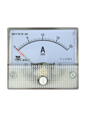 85C1毫安表微安表直流电流表50ma 100ma 50ua 500ua 1ma 56x64mm