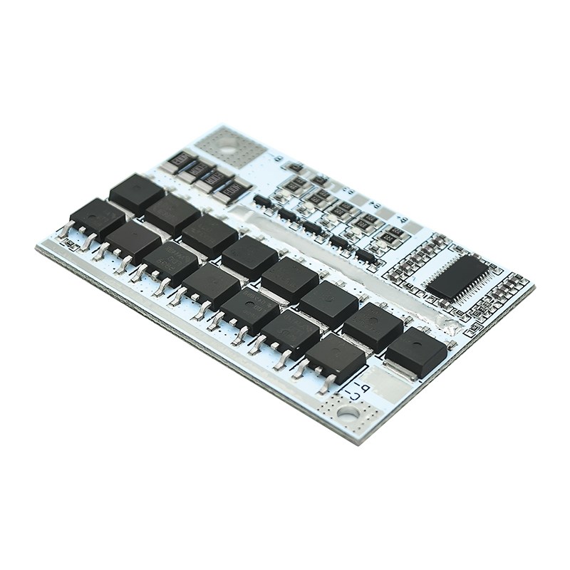 3/4/5串聚合物锂电池/磷酸铁锂电池充电放电保护板12V 100A带均衡