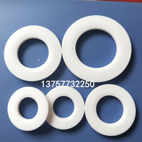 三片式球阀密封圈PTFE球阀座白色四氟垫片阀门球体密封垫DN15-100