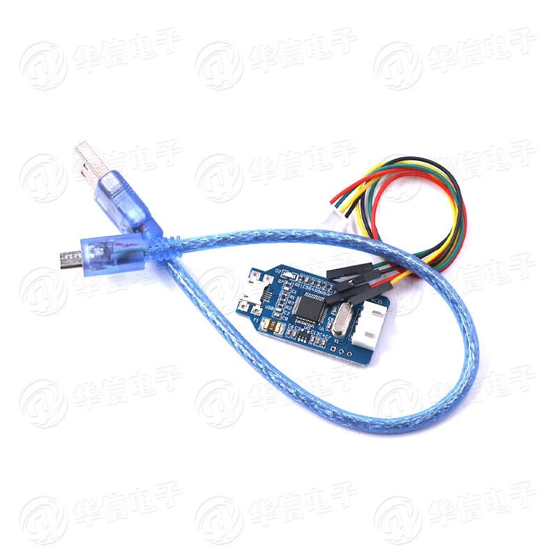 兼容J-Link OB ARM仿真调试器SWD编程器STM32下载器Jlink代 v8