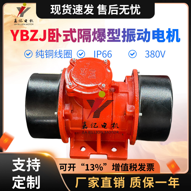 YBZJ-2/4/6级隔爆兼粉尘防爆振动电机三相异步卧式BT4亿380v CT4