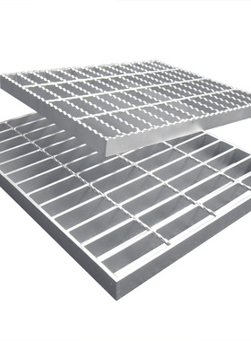 The sewage treatment plant is plugged with steel grating