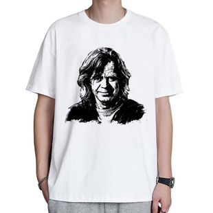 美剧无耻之徒周边frank老弗兰克同款Shameless短袖T恤上衣服半袖