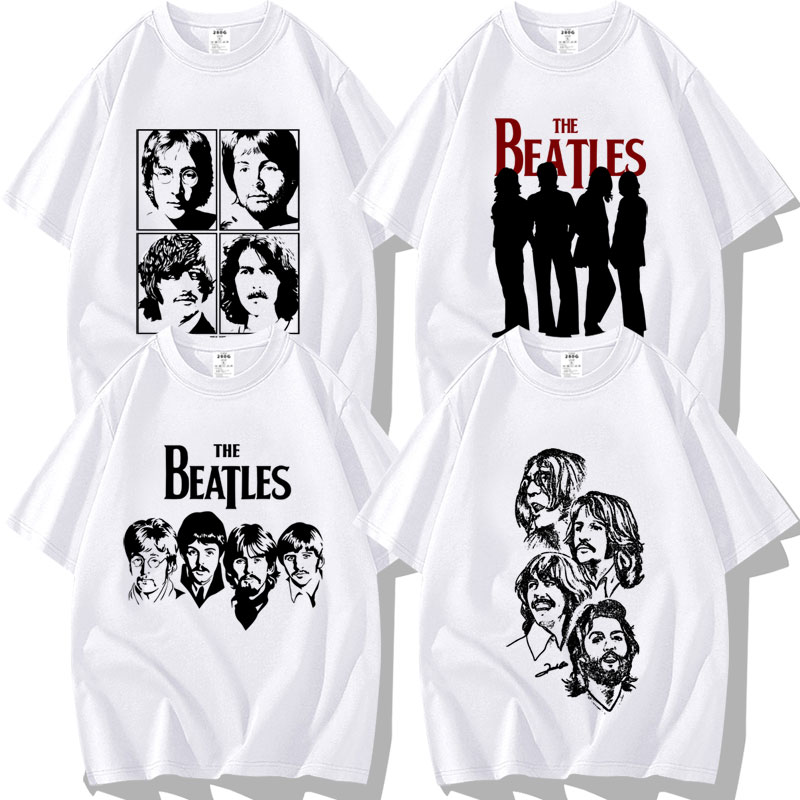 TheBeatles披头士乐队短袖T恤