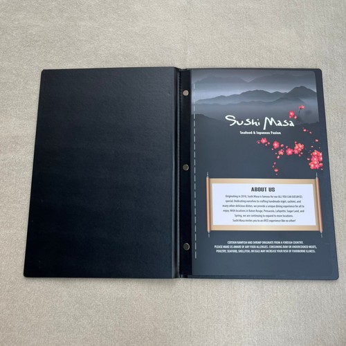 海外菜谱酒水单价目表定制