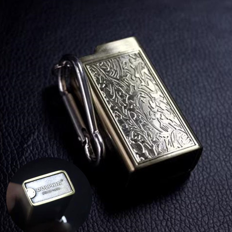 速发口袋式烟烟缸带盖金属灰灰盒日式车装便携式烟缸车内用载烟灰