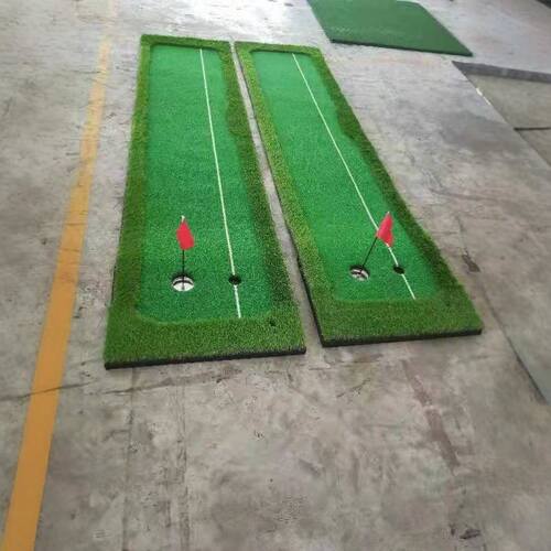 室内高尔夫练习器材家用迷你球场办公室推杆果岭儿童模拟golf套装
