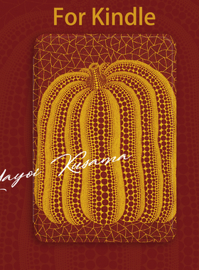 草间弥生油画kindle499保护套paperwhite6/22/24青春版kpw5/4/ko3