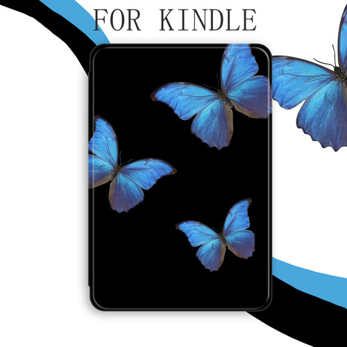 蓝色保护套ipad油画风