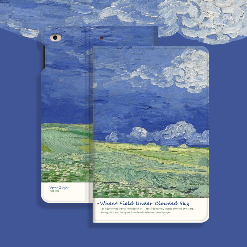梵高保护套ipad硅胶复古