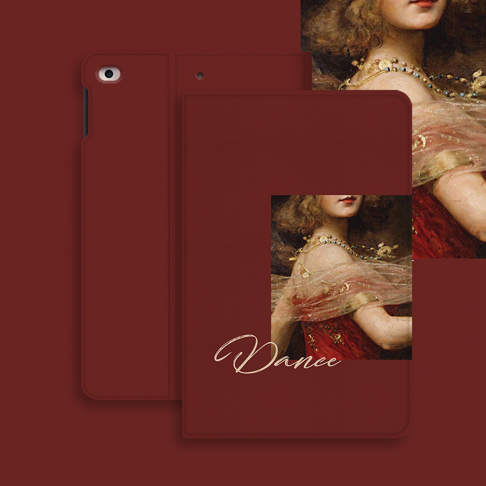 少女风油画个性化保护套定制