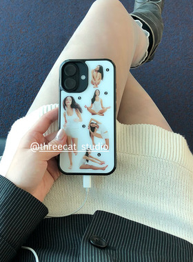 韩系ins甜美运动女孩常春藤律动手机壳适用于iphone17promax/16pro苹果15/14/13/12黑边11保护套Xsmax