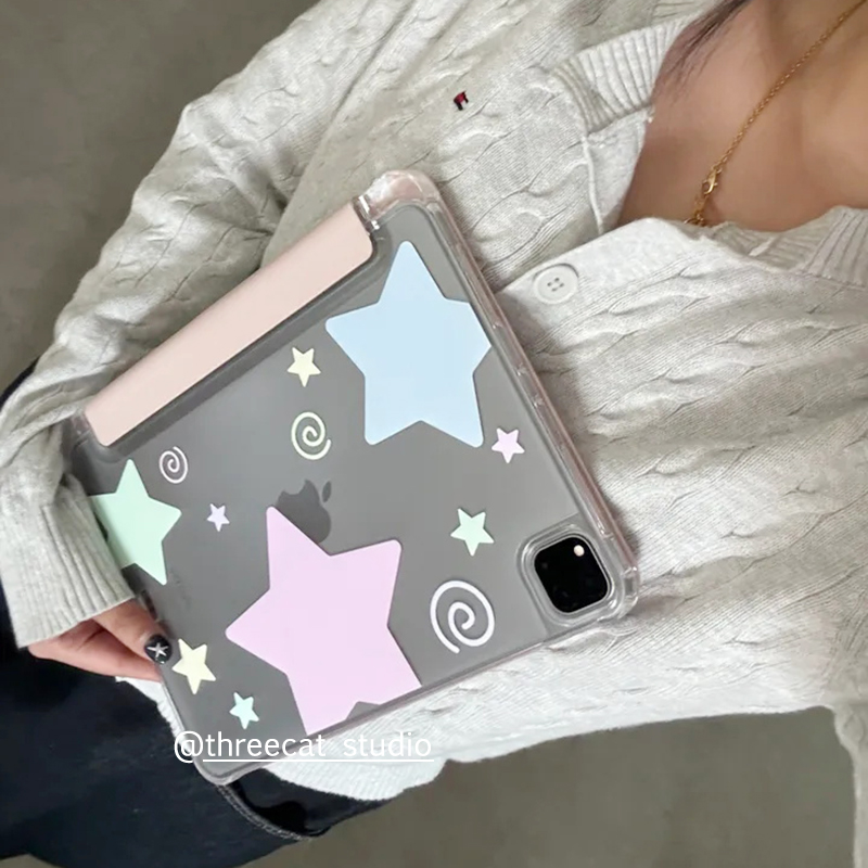 韩ins小众忍者星星ipad11保护套