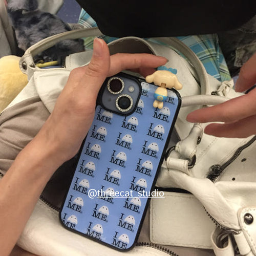古早大耳朵兔子英文爱我17手机壳