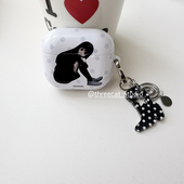 pro2保护套airpods 韩ins设计Y2K古早波点二次元 4代硬亮 4代airpods 少女pro3进口菲林耳机壳适用于苹果1