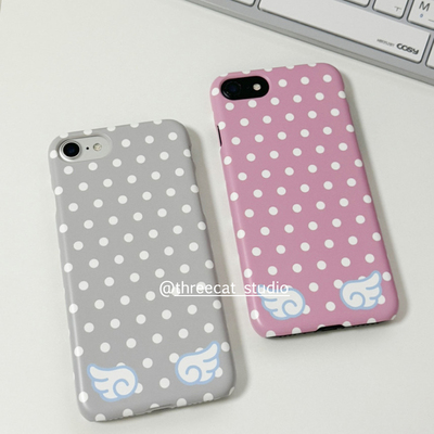 古早波点天使翅膀17pro手机壳