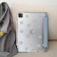 10保护套 4平板10代ipad保护壳pro2025防摔透明笔槽11寸苹果ipad7 韩ins古早蓝底波点11代air7