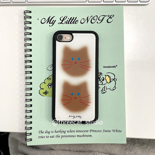 棕色猫咪苹果iphone17手机壳