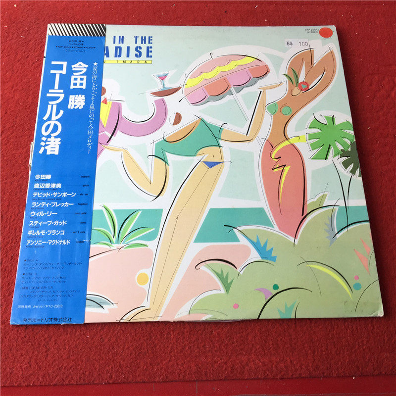 Виниловая пластинка Masaru Imada A Day in The Paradise LP Изображение 1