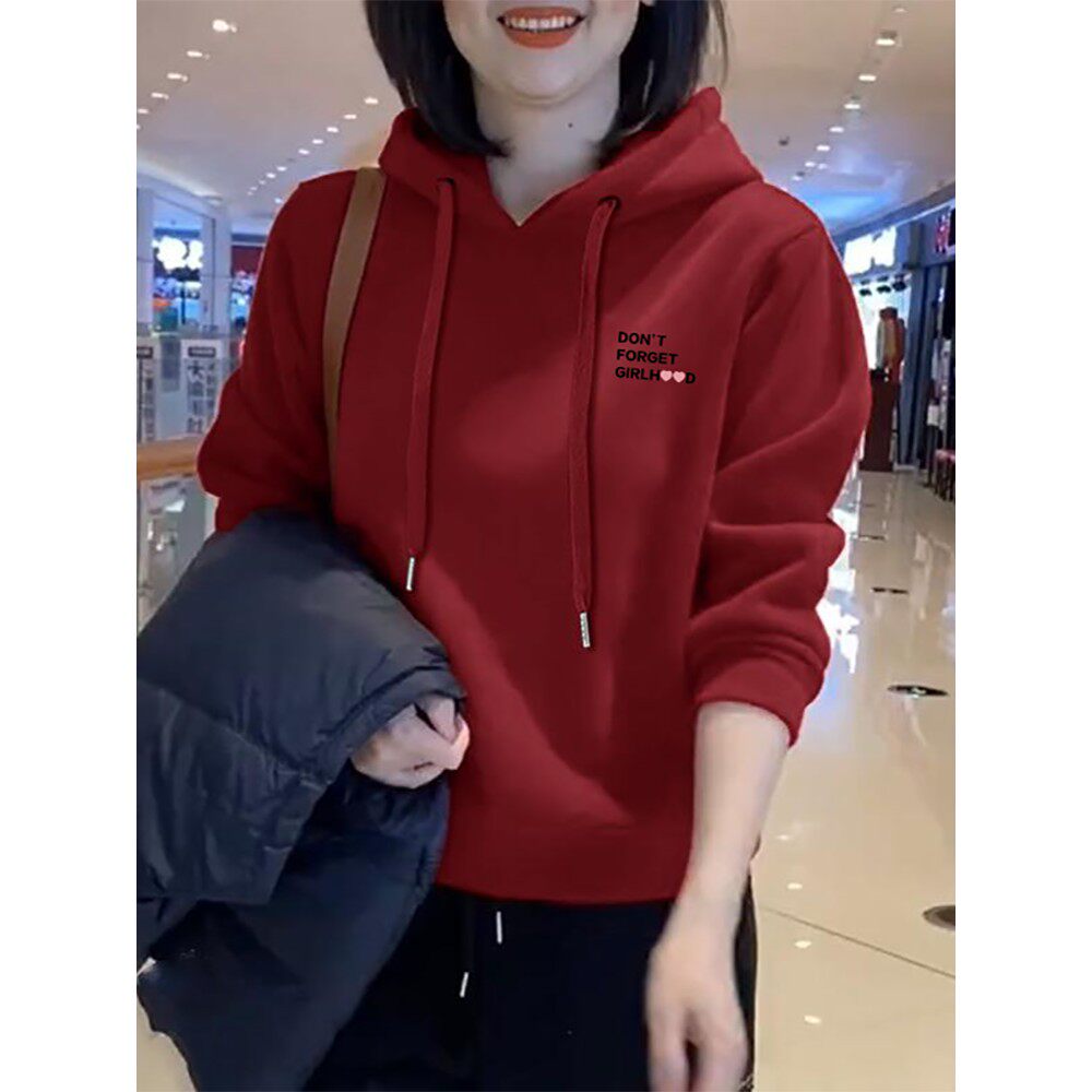 中老年妈妈连帽卫衣女2026新款宽松大码秋季薄款简约通勤休闲上衣