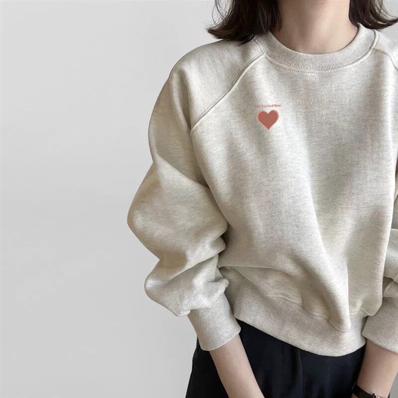 米兰风MDCW插肩袖短款秋冬新款2025卫衣女韩版宽松加绒设计感上衣