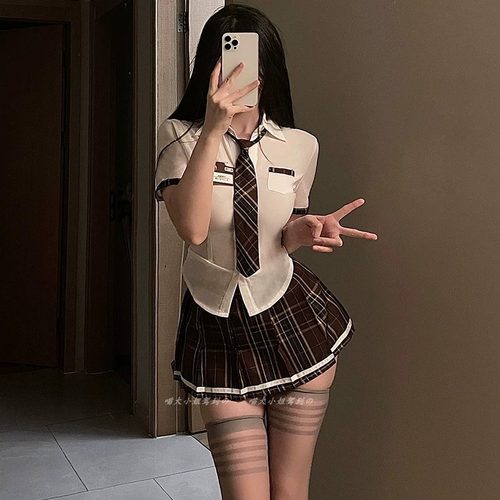 jk制服诱惑学院风保密发货