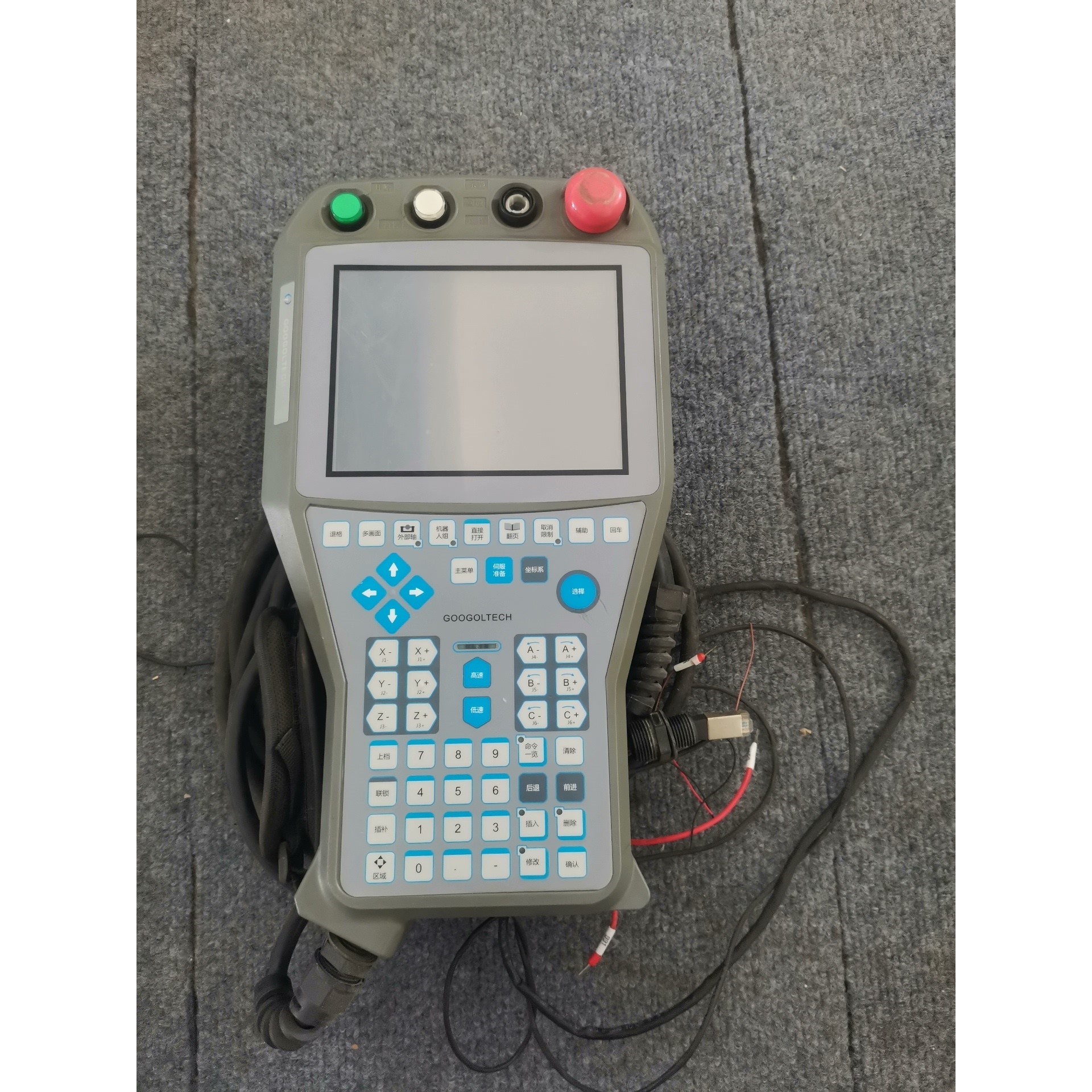 拆机固高示教器GRP2000-II-V1.0成色如图线长10