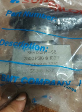 韩国superlok品牌1/2卡套球阀,压力等级2500ps