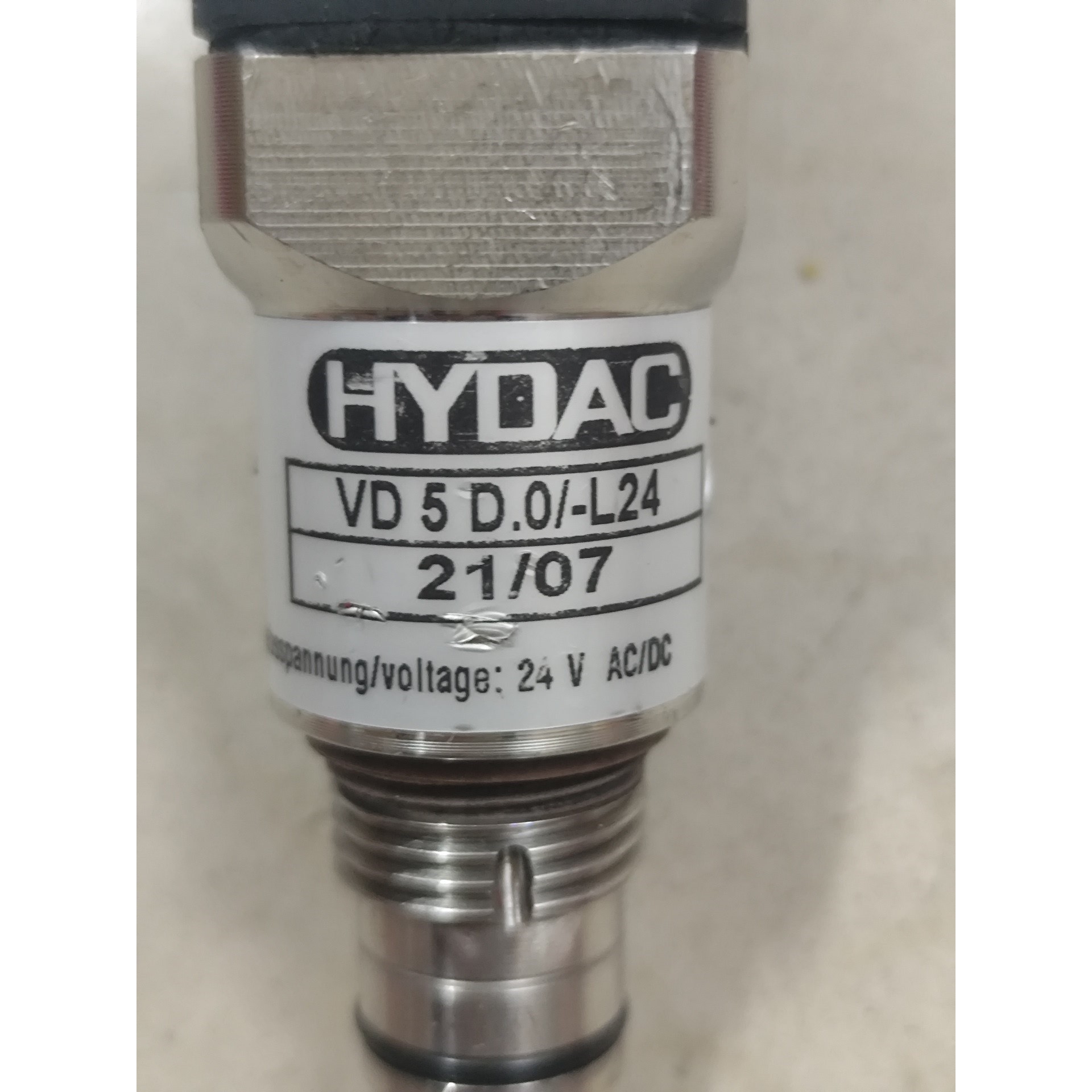 VD 5D.0/-L24德国贺德克HYDAC传感器功能正常.