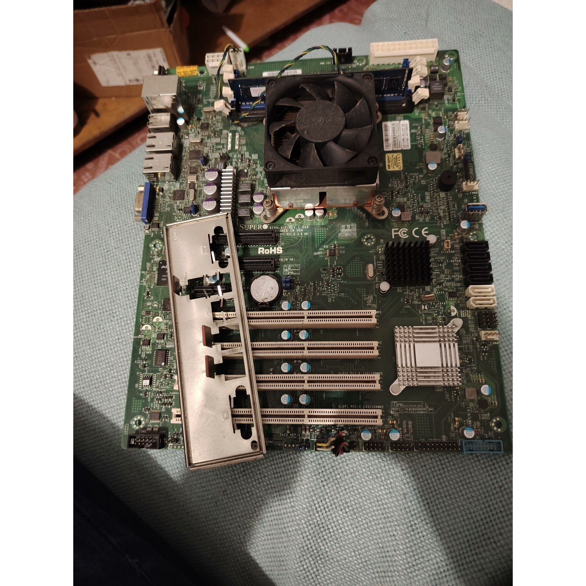 超微服务器主板超微X10SLX-F 2011-V3 V4 带