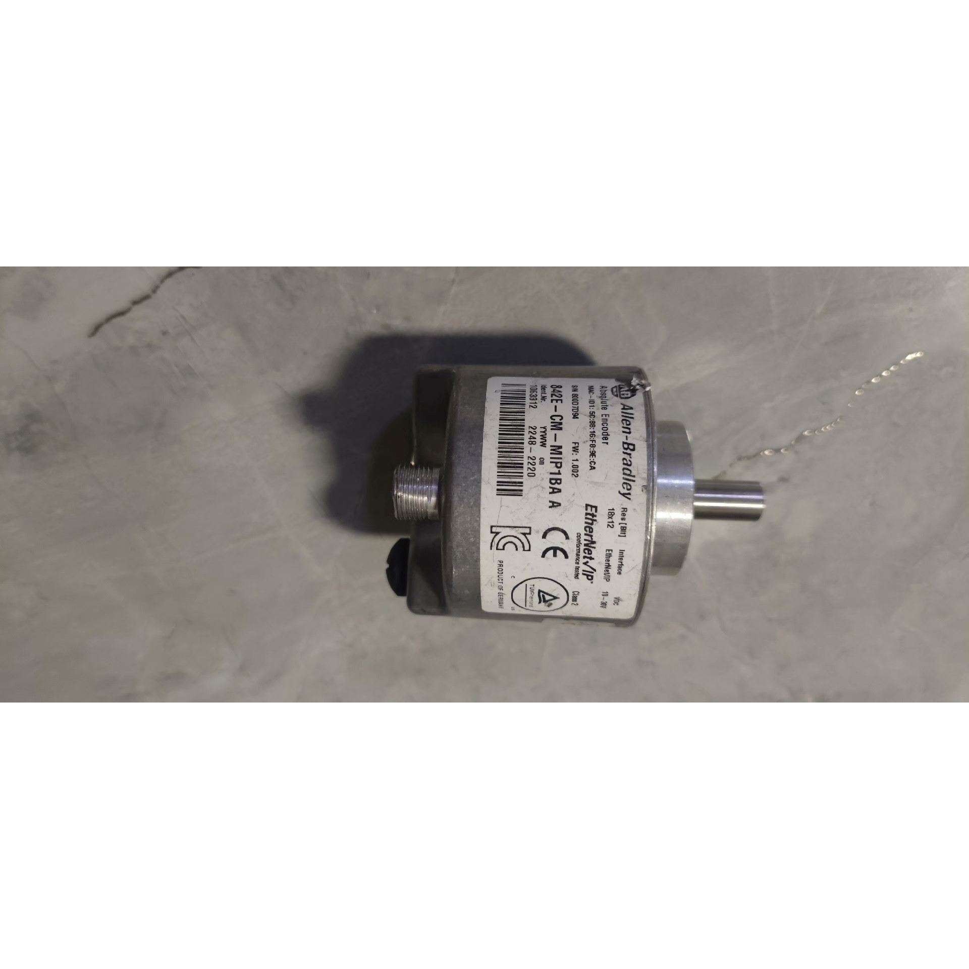 编码器 842E-CM-MIP1BA A ,实物拍摄,拆