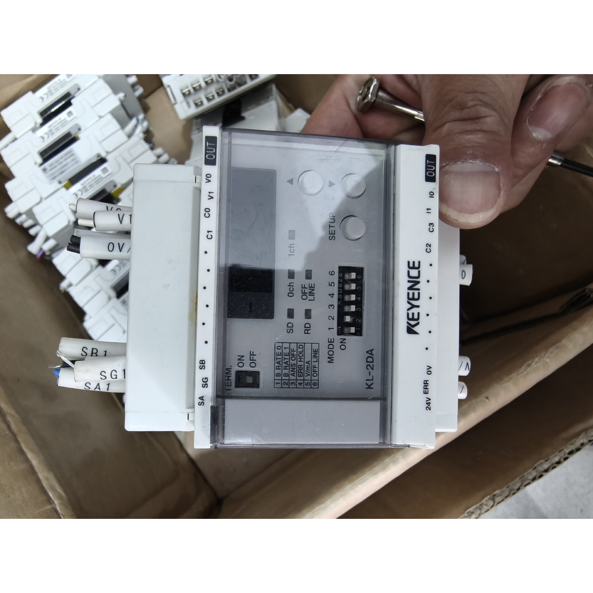 KL-4AD KL-2DA 基恩士扩展模块