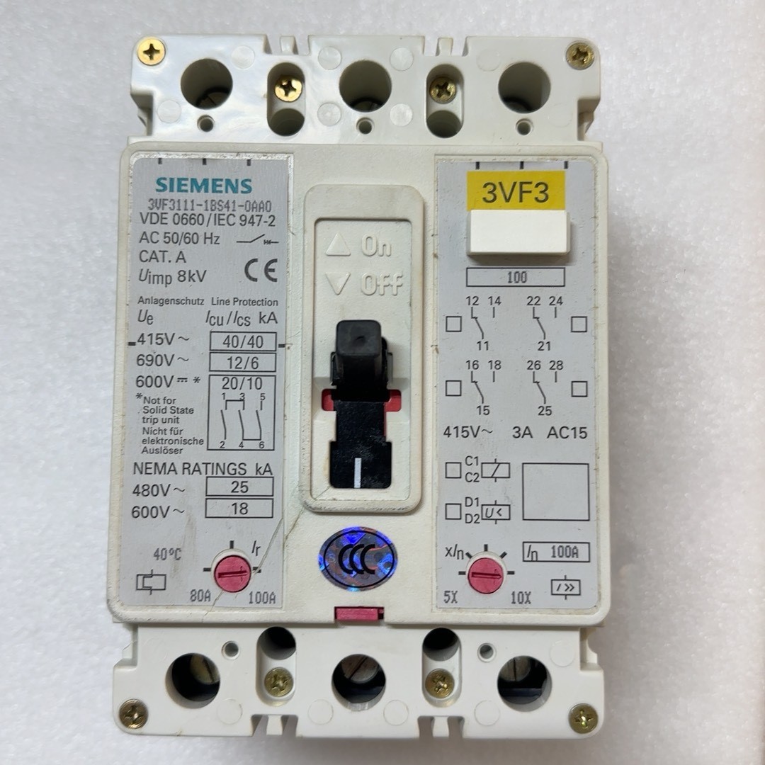 断路器 3VF3111-1BS41-0AA0 全新原装