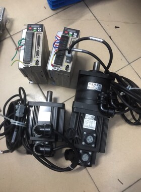 上海四宏伺服电机1.5kw,XH200S-M-24V,成色如