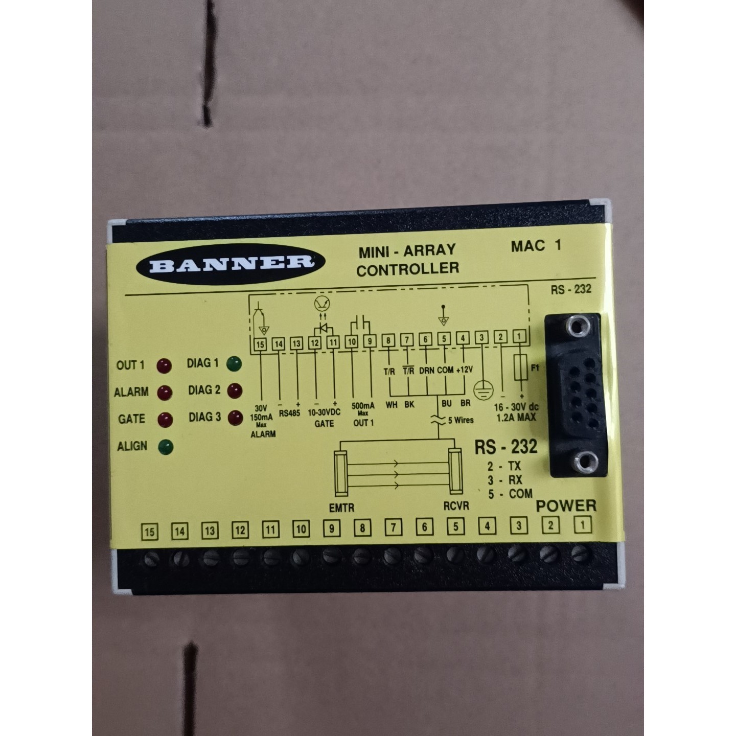 BANNER邦纳模块控制器  RS-232  1只,350元