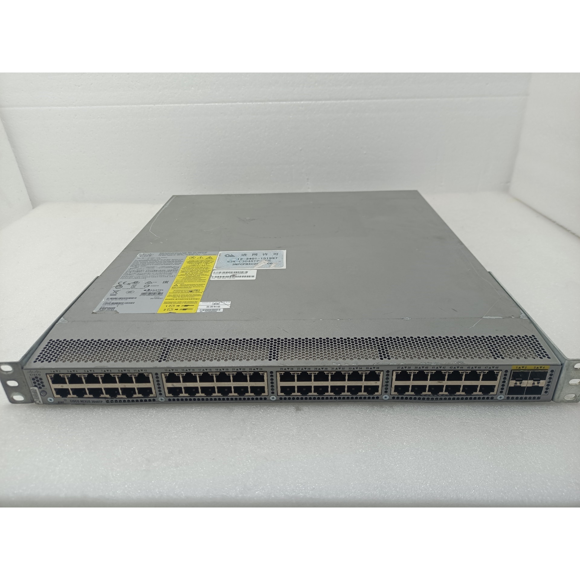 原装二手CISCO/N3K-C3048TP-1GE 48