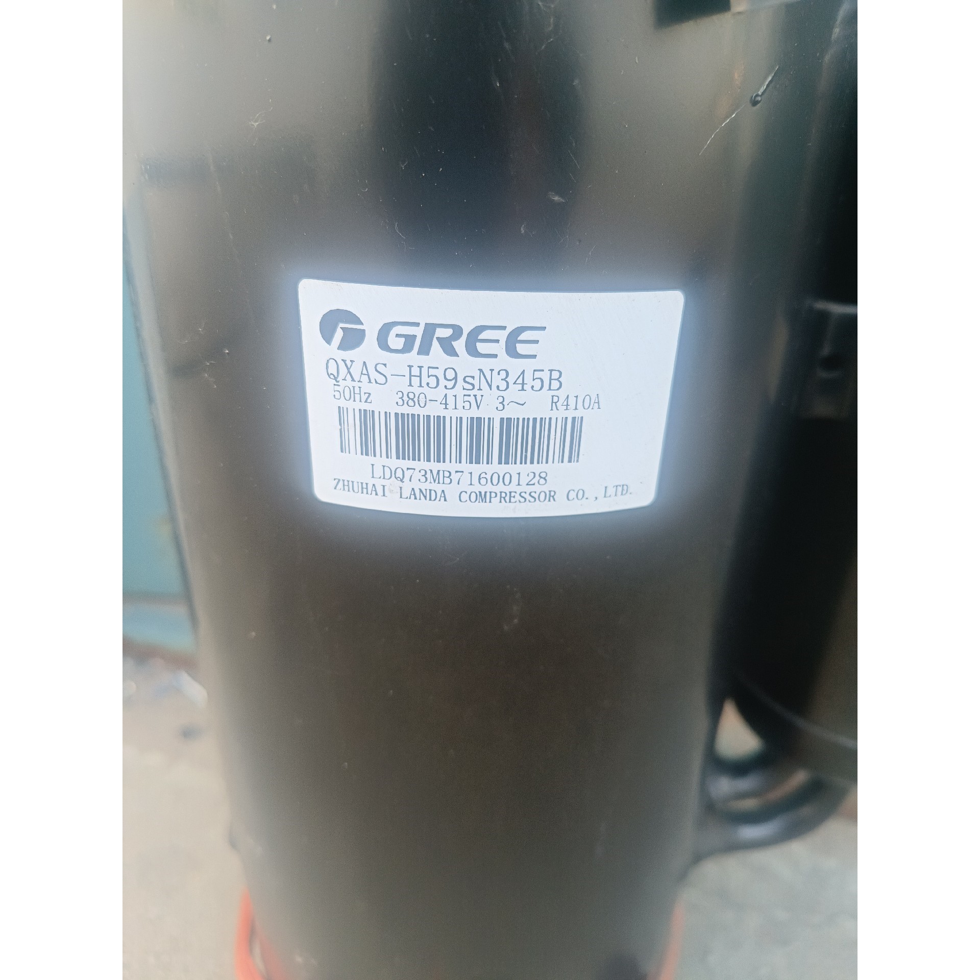 格力定频压缩机QXAS-H59sN345B