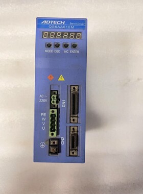 ADTECH众为兴伺服驱动器QS6AA010M,蓝色外壳,成