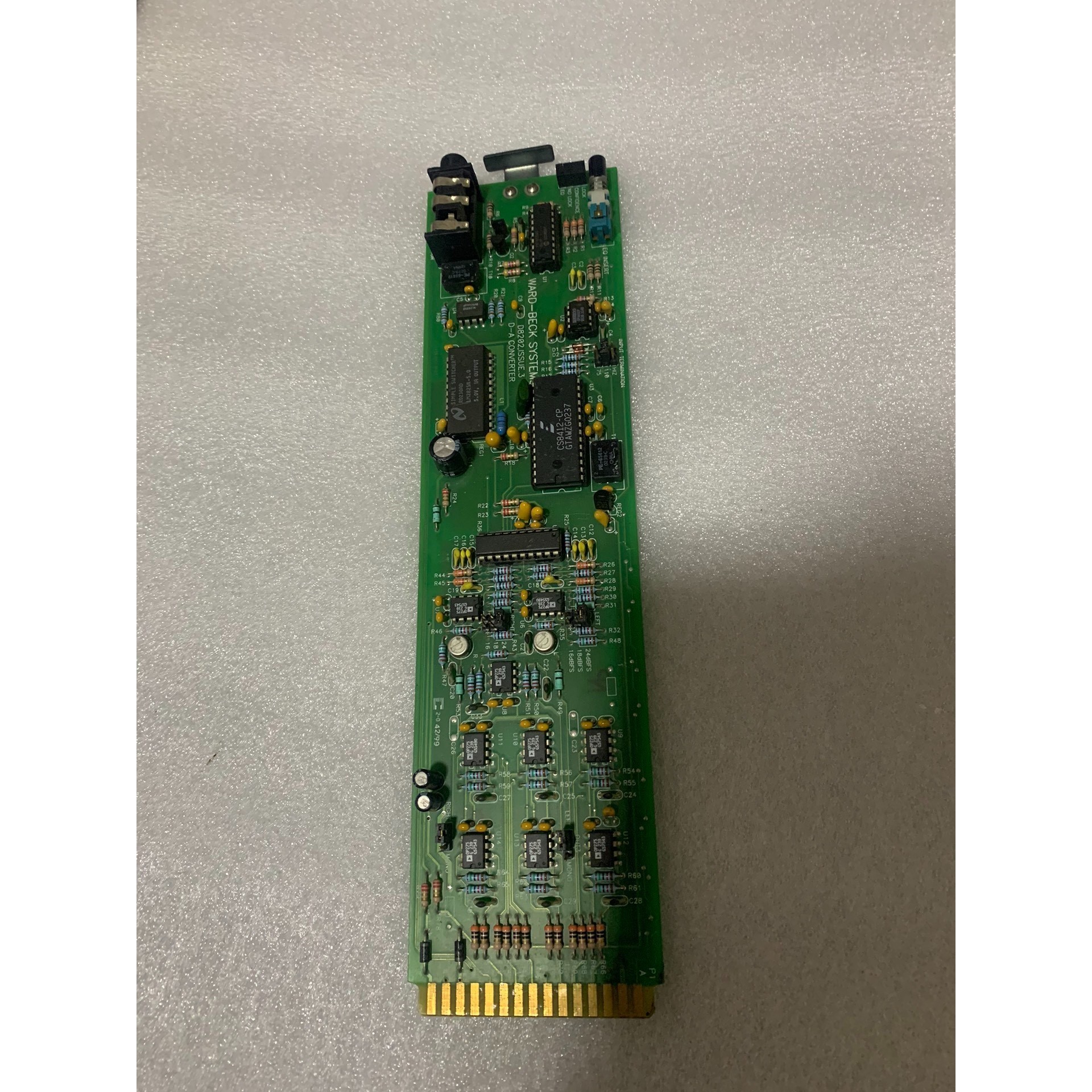 出一片CS4390+DAC解码.CS8412-CP.9颗op