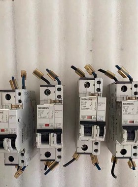 拆机进口断路器空开配辅助5SY61 MCB C2/C1