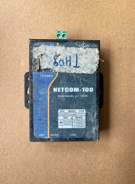 ZLG周立功工业级NETCOM-100串口服务器,支持RS2