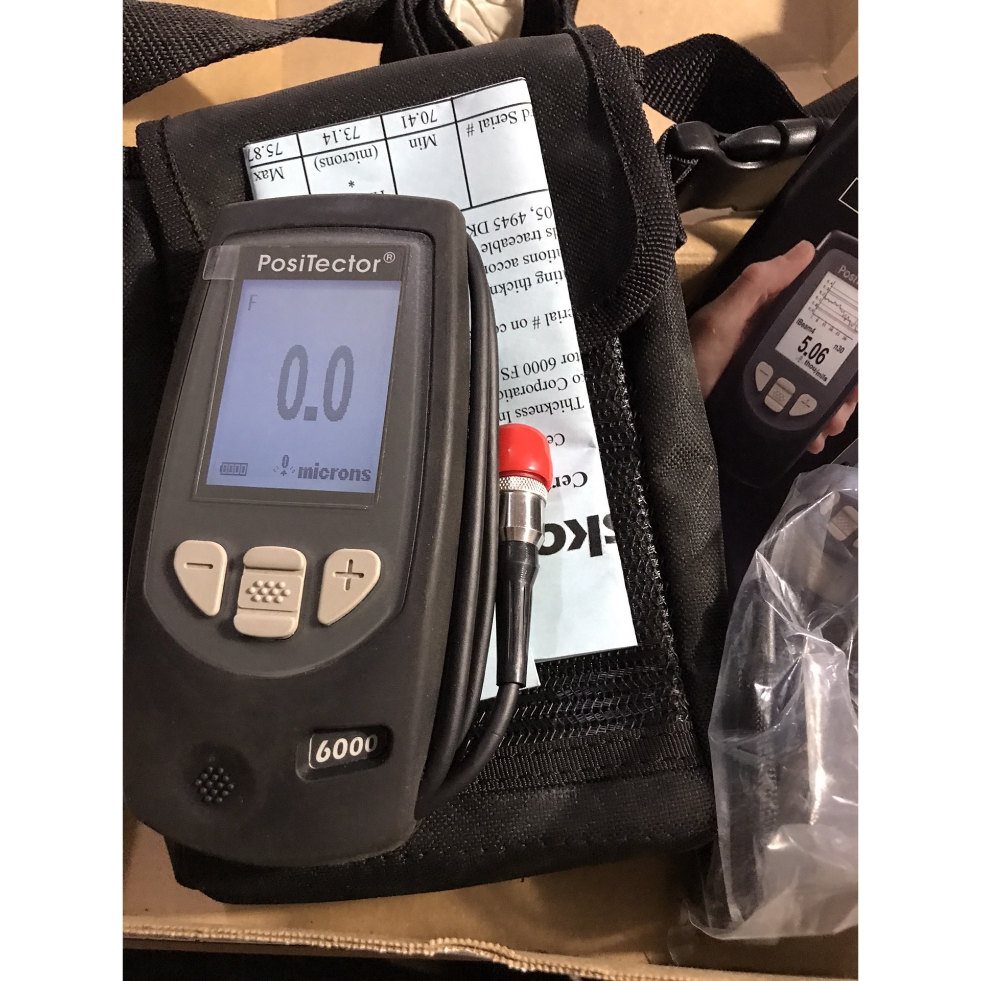 美国defrosting涂层测厚仪6000FS1,99新,所