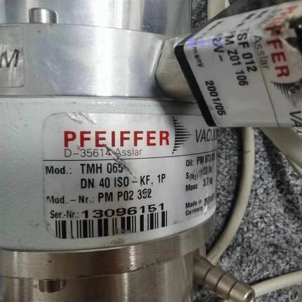 PFEIFFERTMH065PMP02352分子泵一台,