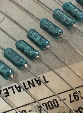 原装全新美国SPRAGUE 思碧150D系列 0.33UF 20V 音频 钽电容