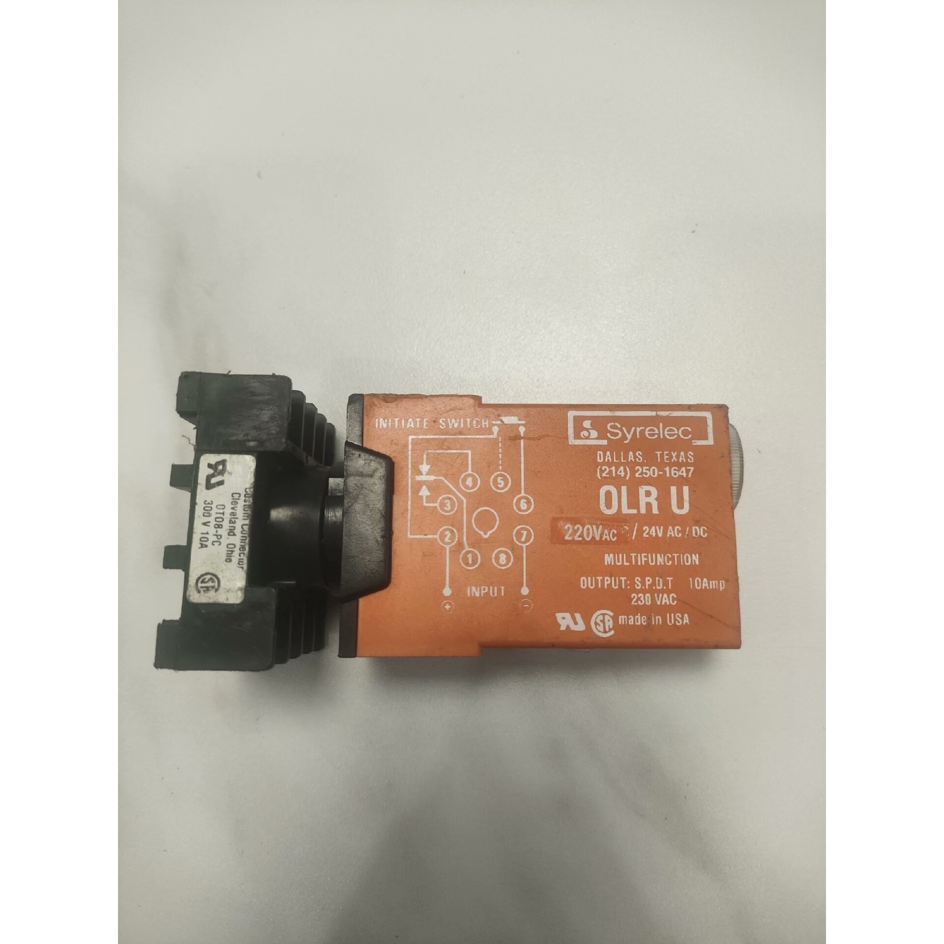 进口Syrelec多段时间继电器OLR U  220V