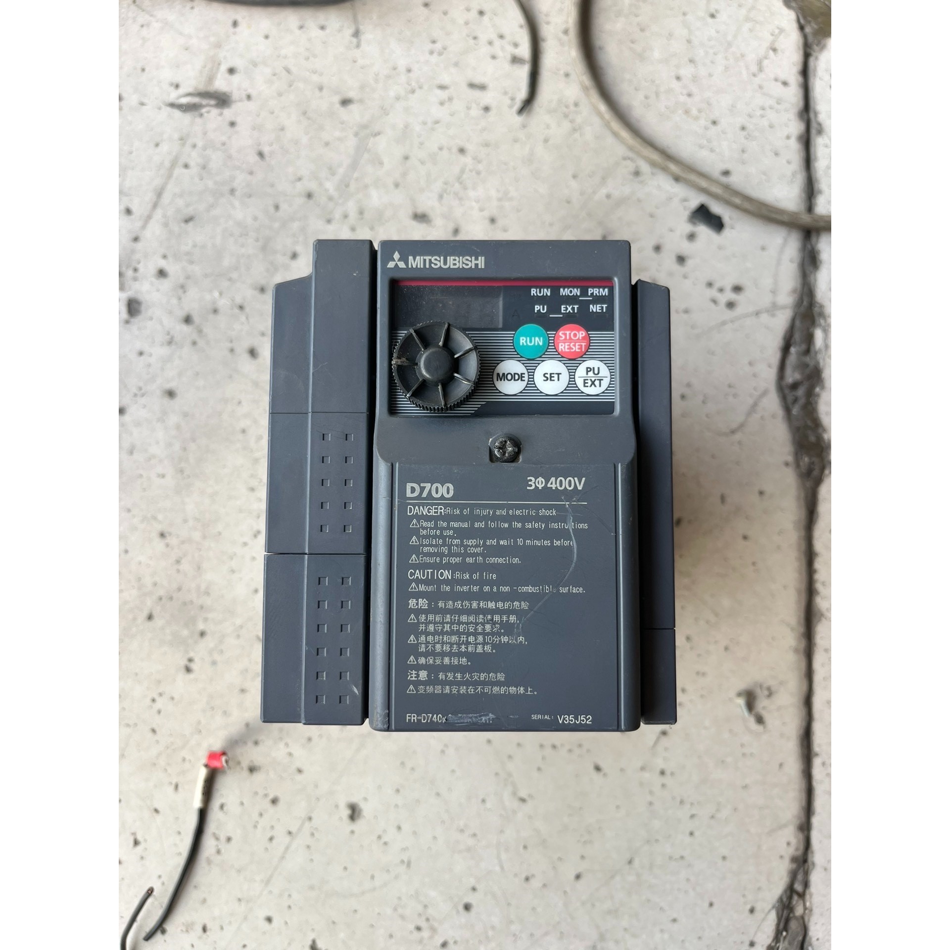 变频器D740-080SC-EC 拆机包好,成色实拍,功