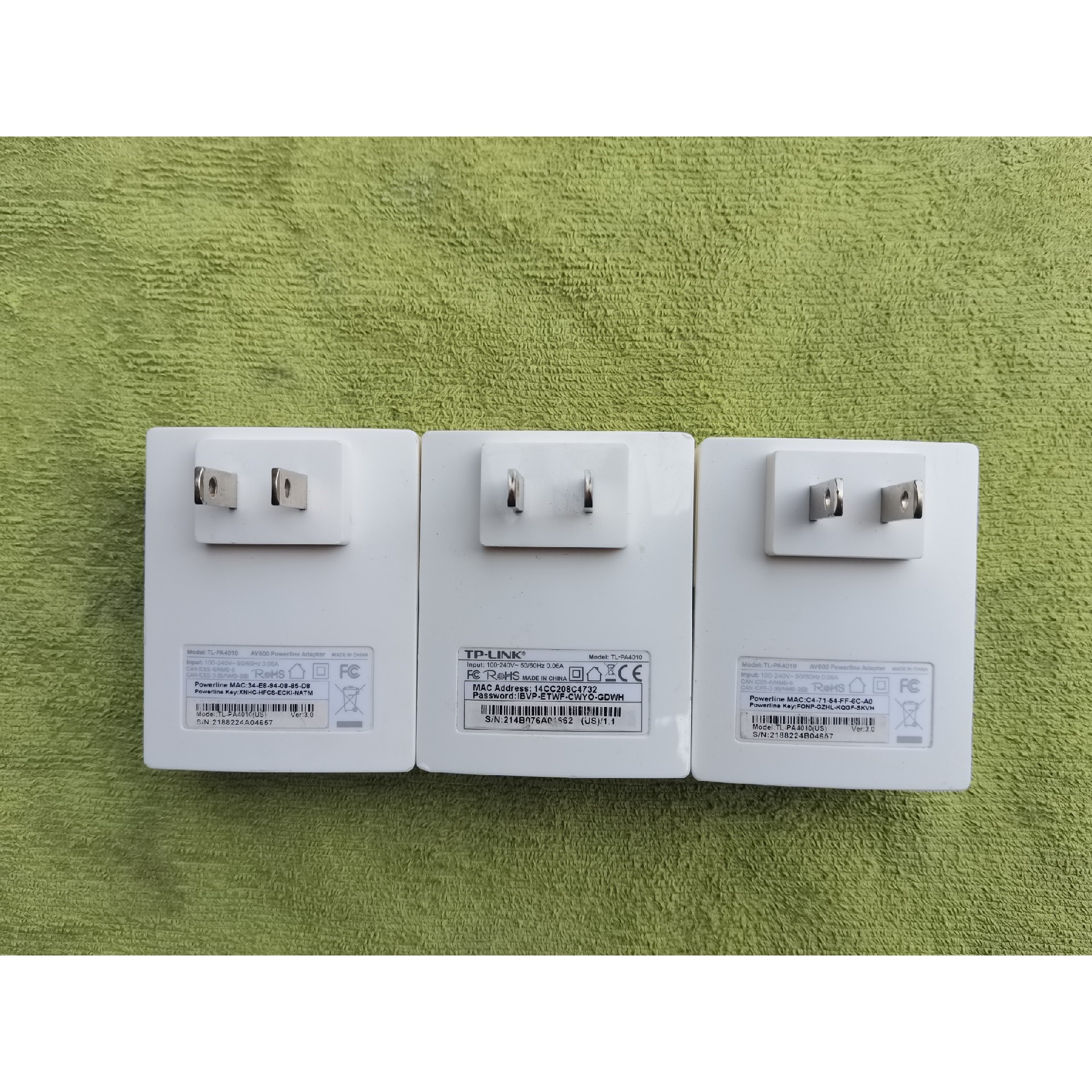 二手原装 TP-LINK普联电力猫 TL-PA4010扩展器