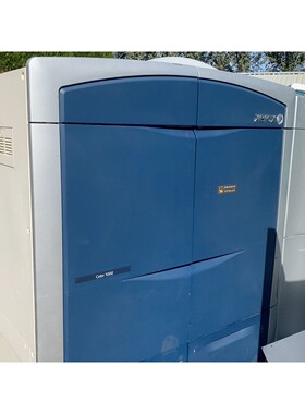 施乐Color 1000彩色数码印刷机,五色机,机器外观蓝色