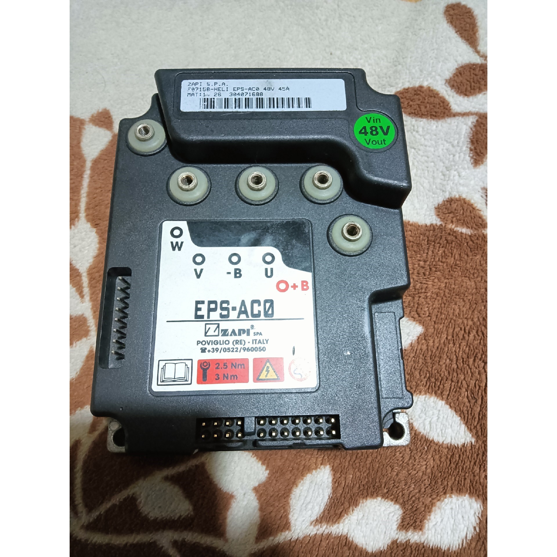 萨牌EPS-ACO叉车控制器,48V45A