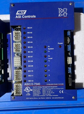 ASI controls ASIC/2-7540 ASIS/